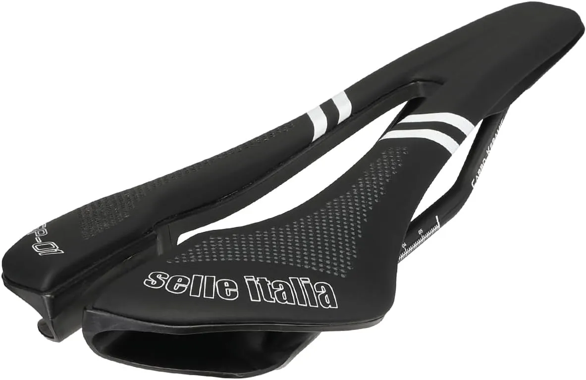 Selle Italia SP-01 Kit Carbonio Superflow Carbon Saddle, Black, Unisex-Adults