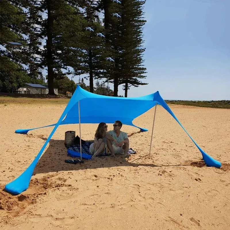 Shelter Beach Waterproof Full product lineup Portable Best-reviewed Sun UV Ultralight Outdoor Camping Patio Family Sunshade Tent Resistant Beach Awning Shade
