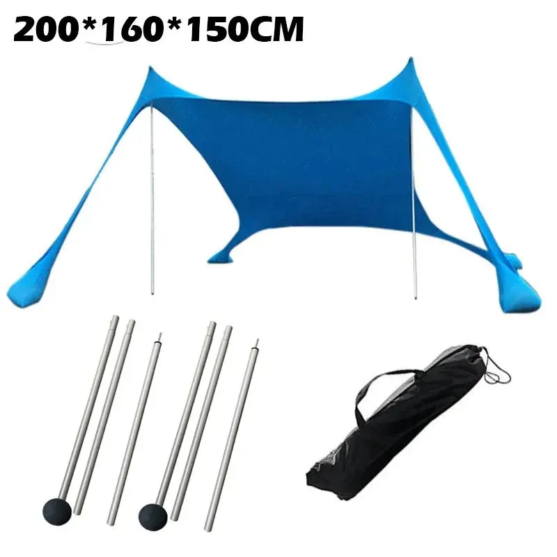 Shelter Beach Waterproof Full product lineup Portable Best-reviewed Sun UV Ultralight Outdoor Camping Patio Family Sunshade Tent Resistant Beach Awning Shade