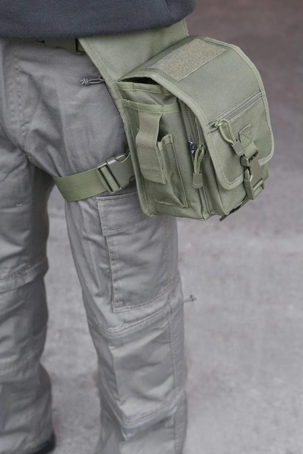 Side Kick Bag- Leg Pocket, Hip Bag