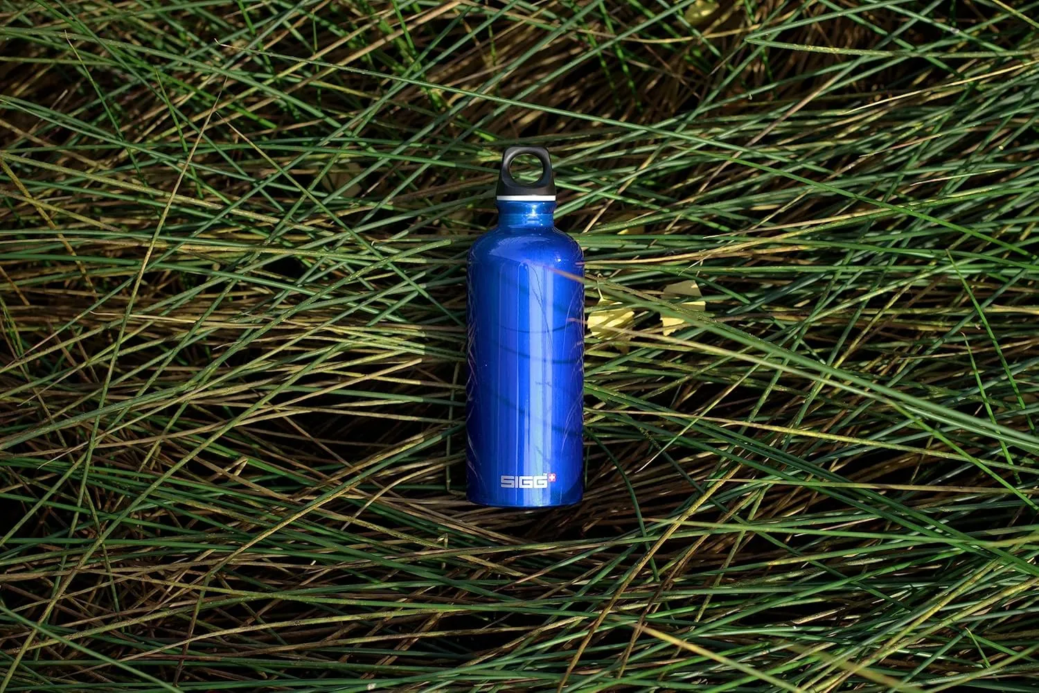 SIGG - Recycled Metal Water Bottle - Traveller - Made in Switzerland - Carbonated Drinks - BPA-Free - 34 Oz