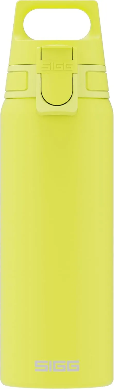 SIGG - Reusable Water Bottle - Shield ONE Ultra Lemon - Leakproof - Recyclable - BPA Free - Yellow - 25 Oz