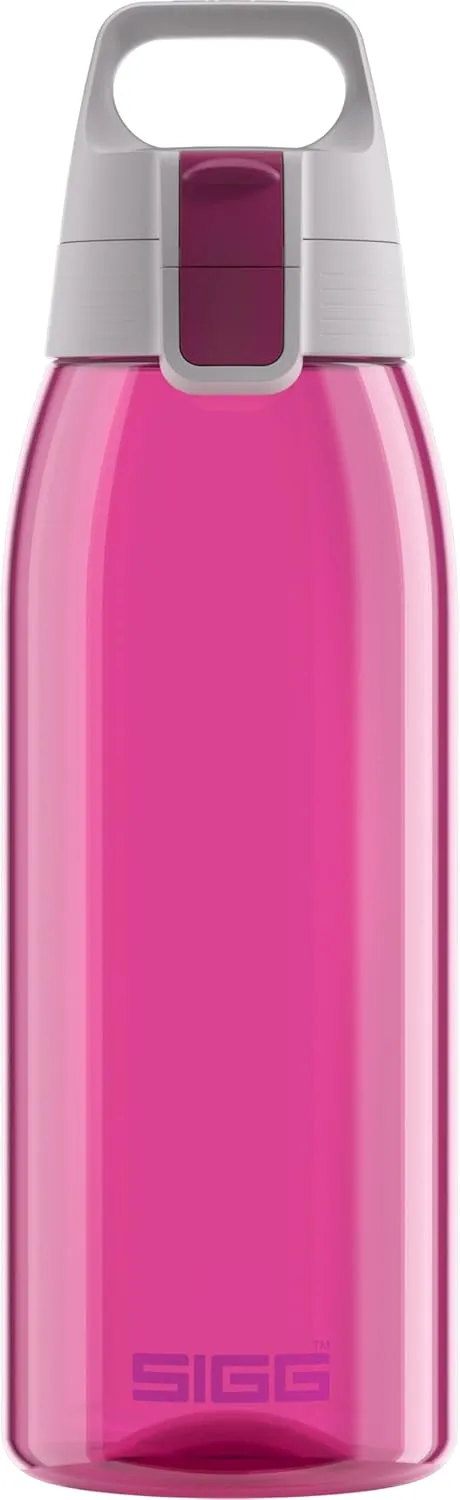 SIGG - Total Color - Refillable Sports Water Bottle - Tritan - Carbonated Drinks - Dishwasher Safe - BPA Free 20Oz, 34Oz