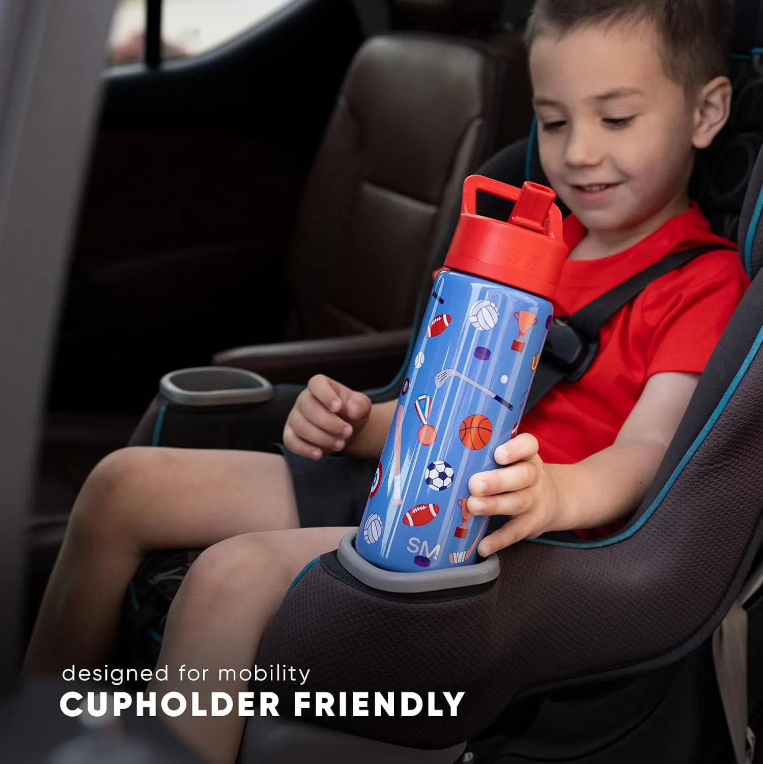 Simple Modern Kids Summit Water Bottle with Straw Lid | Marvel Avengers 18oz Stainless Steel Cup Insulated Tumbler for Boys, School | Avengers Heroes
