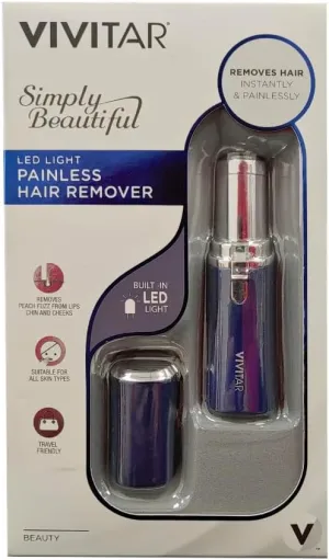 Simply Beautiful Painless Eyebrow Hair Remover (Blue)