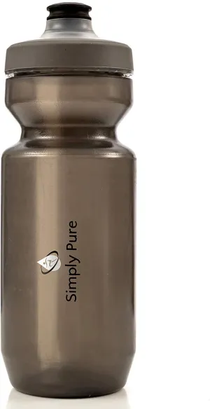 Simply Pure Purist 22 Oz BPA-Free, Sport & Bike Squeeze Water Bottle by Specialized Bikes (Watergate Cap)