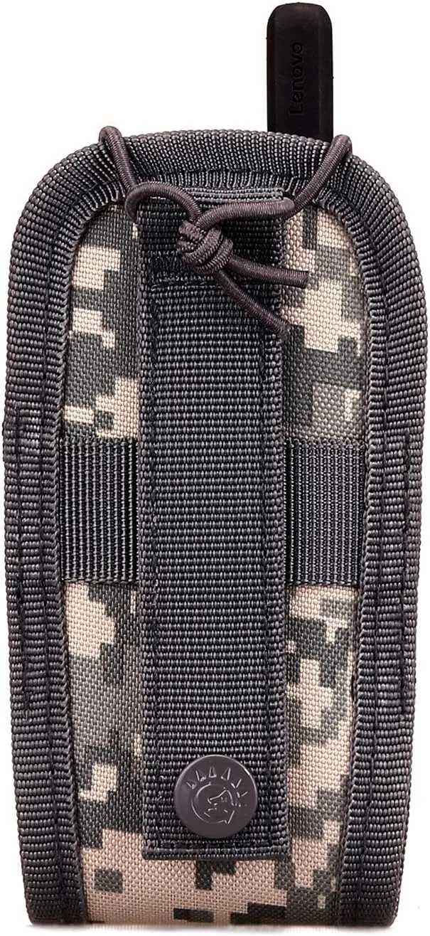 SINAIRSOFT Nylon Radio Holster, Universal Radio Case Lightweight Military Interphone Storage Bag Pouch for Molle System Walkie Talkies Holster Accessories