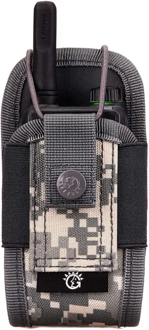 SINAIRSOFT Nylon Radio Holster, Universal Radio Case Lightweight Military Interphone Storage Bag Pouch for Molle System Walkie Talkies Holster Accessories