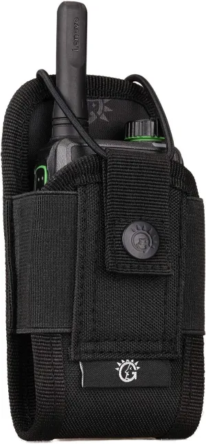 SINAIRSOFT Nylon Radio Holster, Universal Radio Case Lightweight Military Interphone Storage Bag Pouch for Molle System Walkie Talkies Holster Accessories