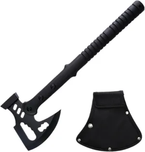 SIWEITE Multifunctional Axe Outdoor Camp Hatchet Stainless Steel Multi-Tool Hatchet - Non-Slip Grip, Durable, Easy-to-Use, for Camping, Outdoor Adventures, Emergency Situations Compact, and Portable