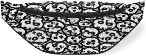Skulls Fanny Pack for Women Men Waist Pack Crossbody Bag with Adjustable Belt for Travel Hiking Running Cycling Festivals