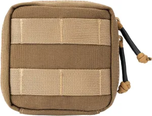 Small MED Kits Holder Duty Belt Gloves Pouch MOLLE Tactical Vest Nasal Spray Case Compact IFAK Carrier Backpack Wallet Cards Knife Gadgets Mini EDC Organizer Bag w/Removeable Clear ID Pocket