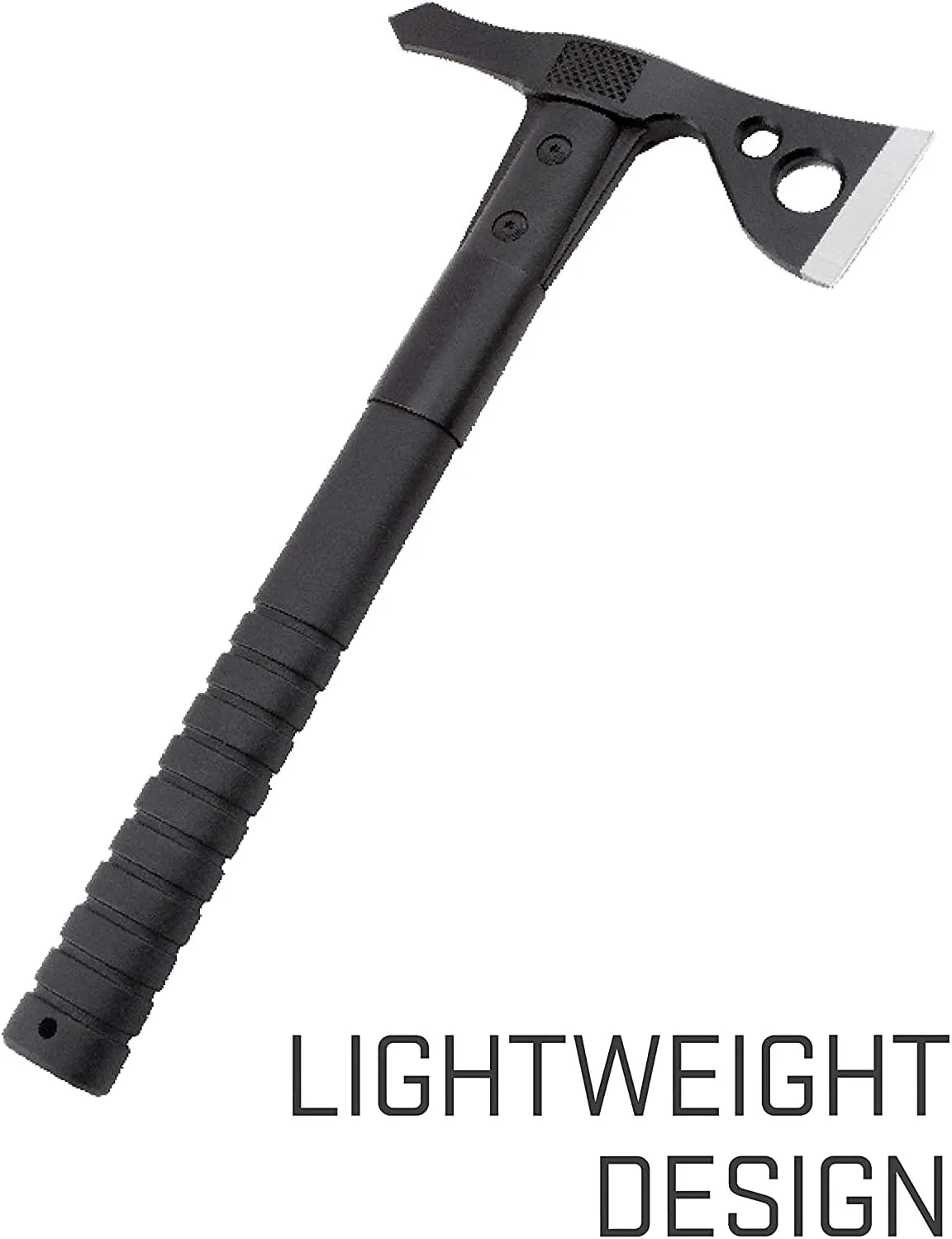 SOG FastHawk- Lighter, Faster, Agile Throwing Hatchet, Versatile Survival Tactical Axe for Competition Throwing and Camping, Hunting and Packing-Black (F06TN-CP)