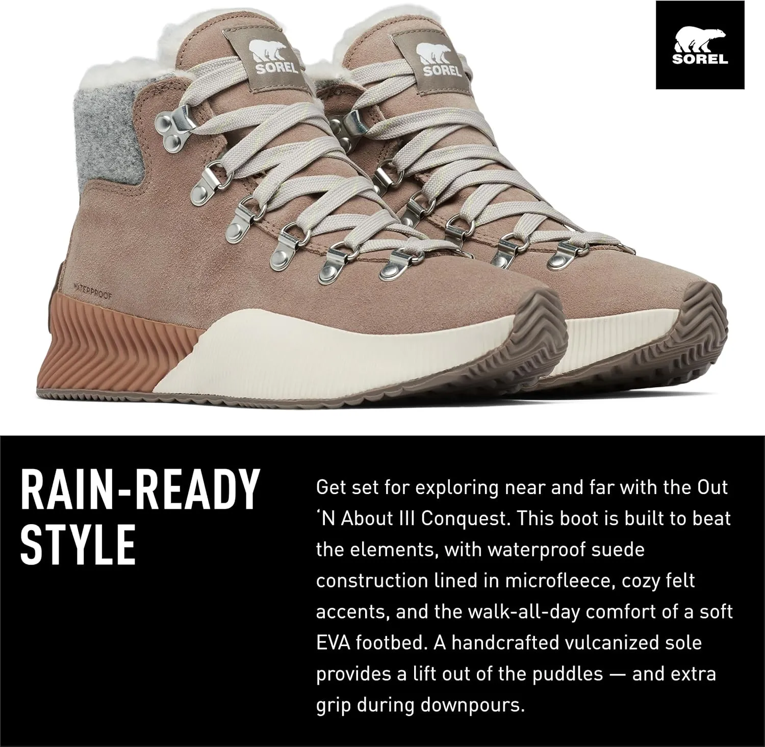 Sorel Women's Out N About lll Conquest Waterproof