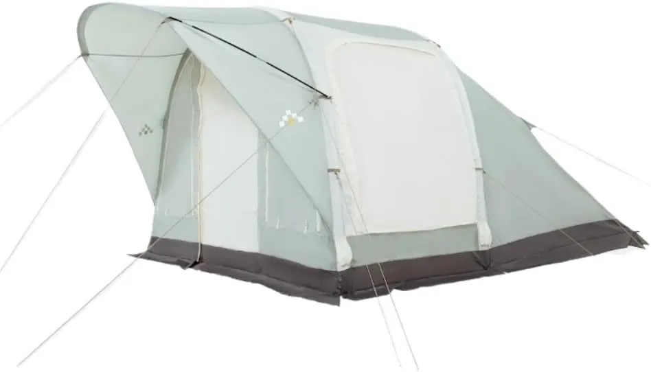 Spacious and Lightweight Camping Tent 2 Rooms and 1 Living Room Inflatable Portable Foldable Rain-Proof Picnic Camping Essentials Outdoor Tent