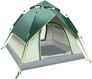 Spacious and Lightweight Fully Automatic Tent Outdoor Thickened Rainproof Double-Layer Tent Camping Sunproof and Stormproof Tent Outdoor Tent