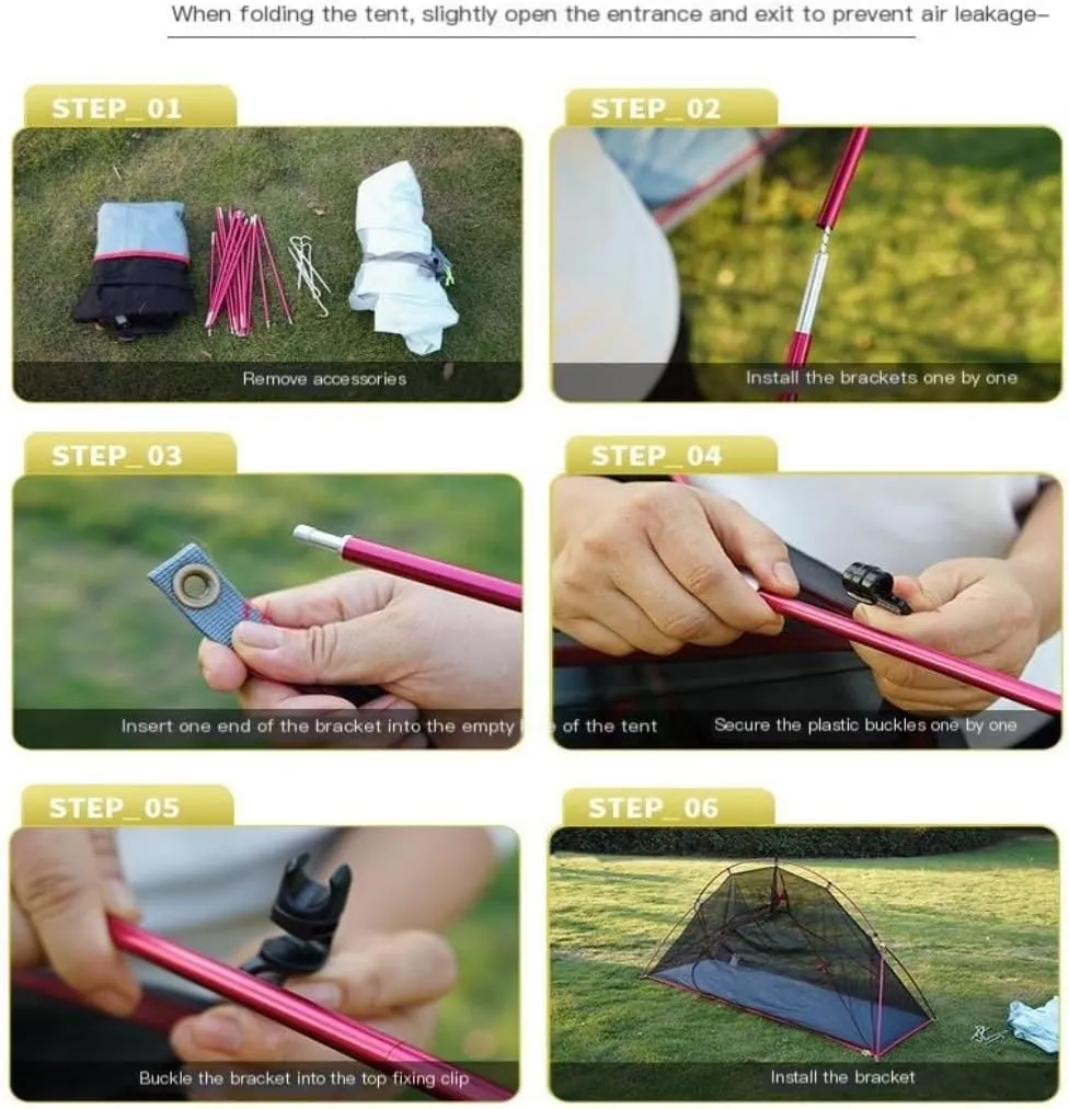 Spacious and Lightweight Outdoor Camping Off-The-Ground Tent Single Folding Portable Mosquito Net Windproof and Anti-UV Fishing Tent Outdoor Tent
