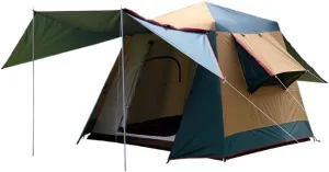 Spacious and Lightweight Outdoor Fully Automatic Double-Layer Sunproof and Rainproof Aluminum Alloy Camping Tent Multi-Person Tent Outdoor Tent