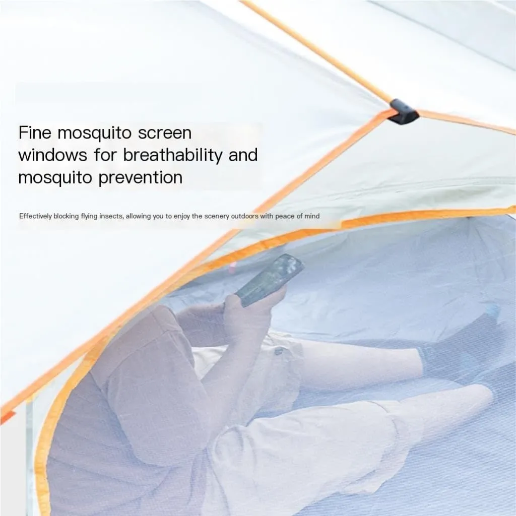 Spacious and Lightweight Tent Outdoor Camping Automatic Tent Quick-Open Camping Fake Double-Layer Folding Camp Tent Camping Equipment Outdoor Tent