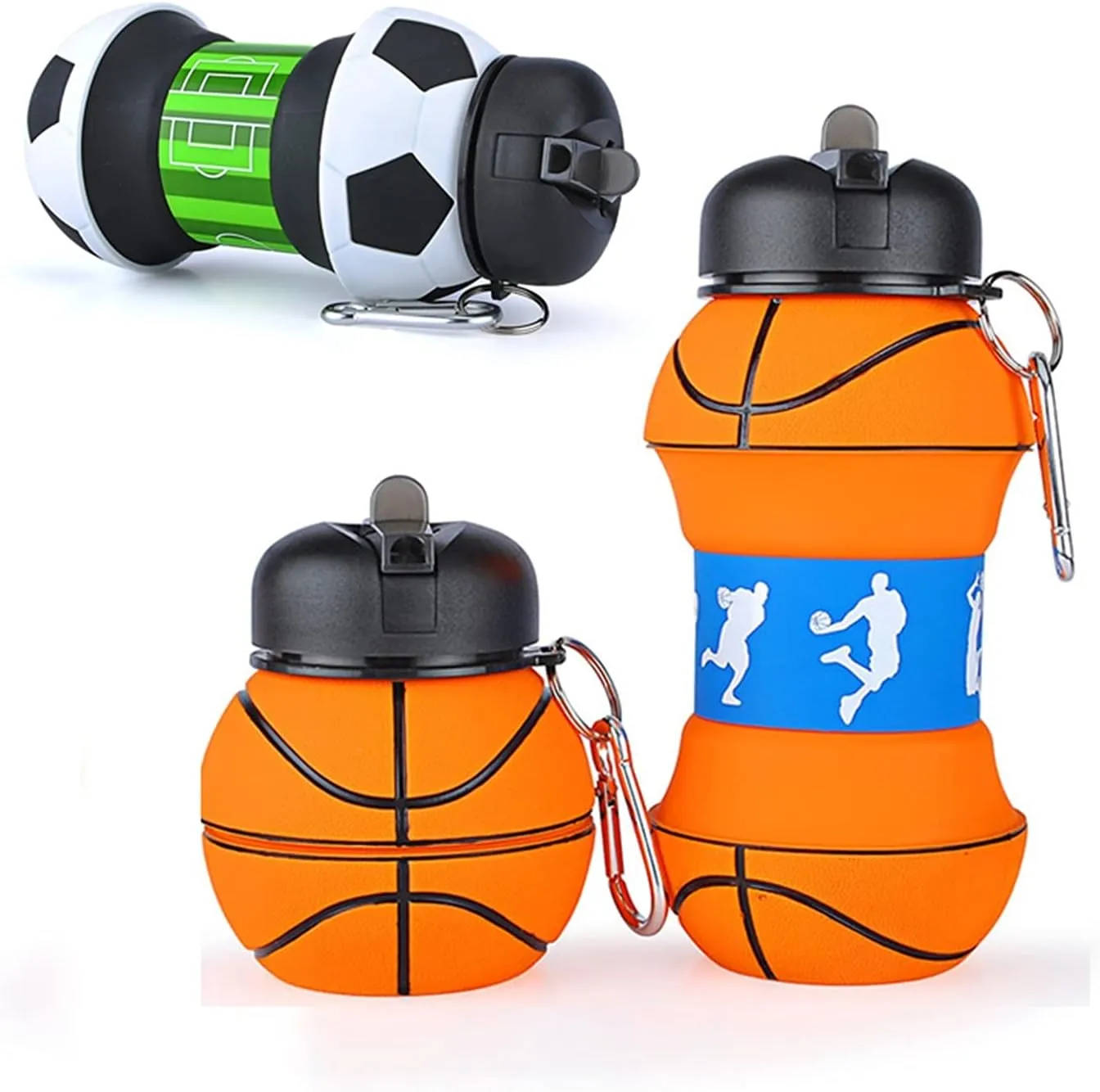 Sports Cup Kettle Drinking Portable Travel Adult Children Picnic School (Capacity : 501 600ml, Color : 1 Pc Tennis Ball)