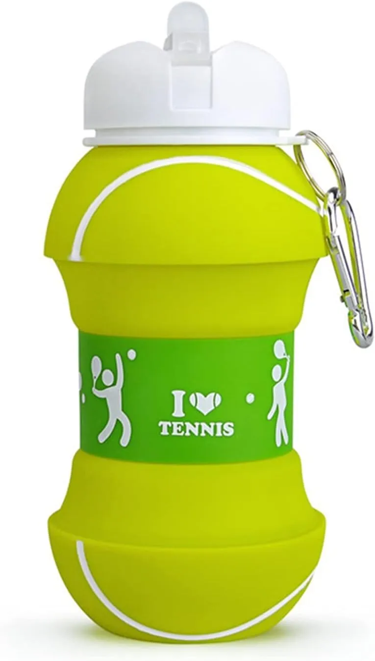 Sports Cup Kettle Drinking Portable Travel Adult Children Picnic School (Capacity : 501 600ml, Color : 1 Pc Tennis Ball)