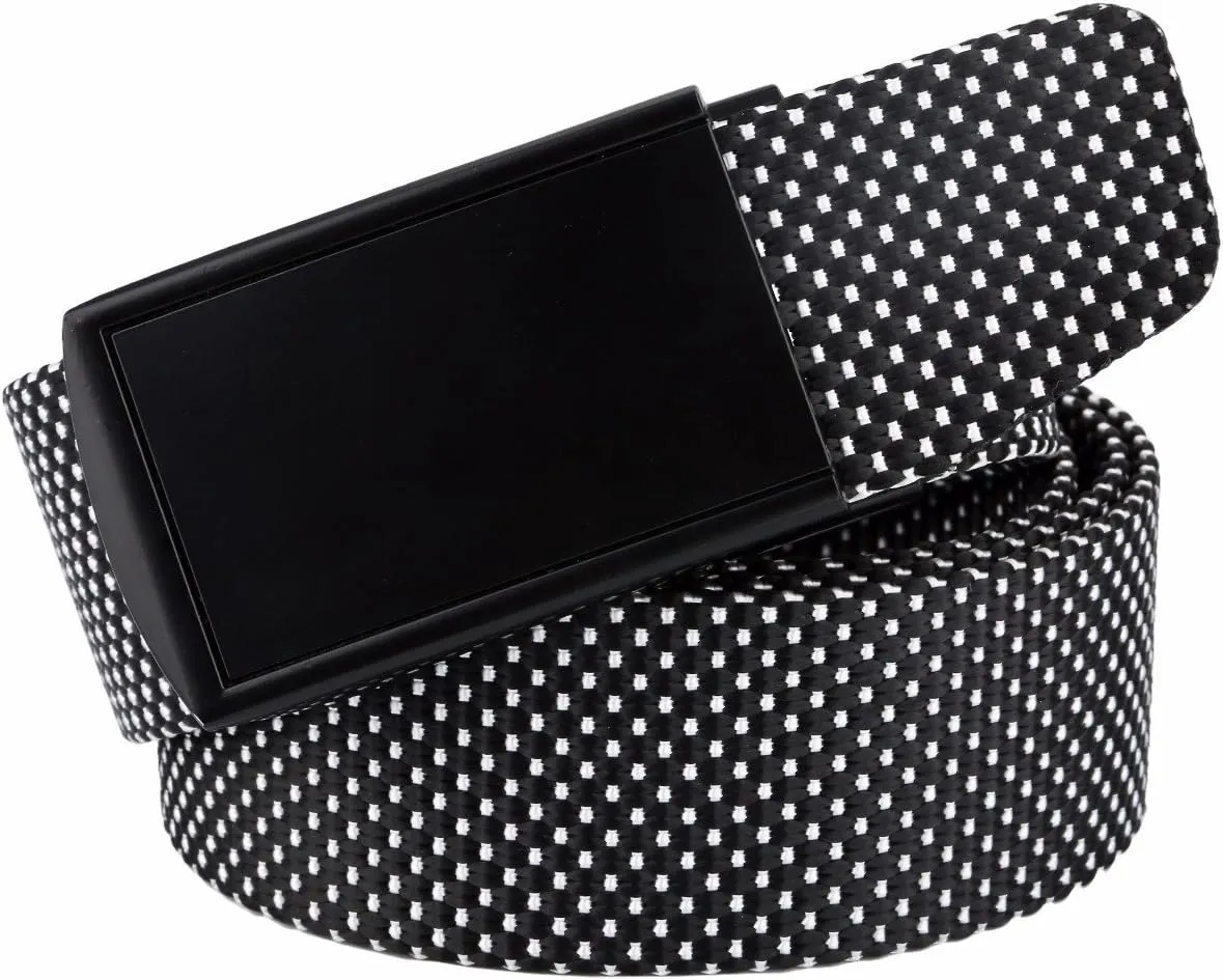 squaregarden Tactical Duty Belts for Men, Military Style Casual Nylon Webbing Belt
