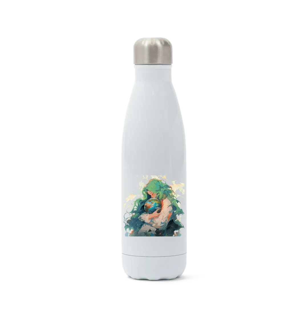 Stainless Steel Planet Love Water Bottle