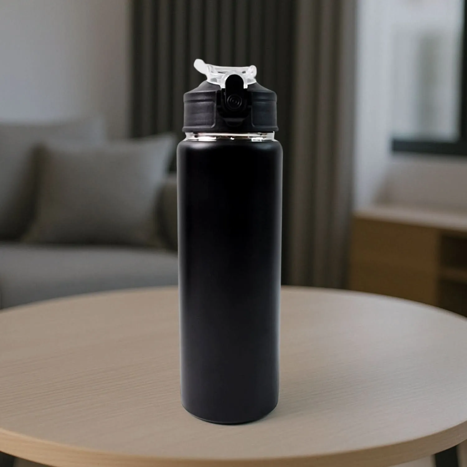Stainless Steel Sports Water Bottle (Approx 500ml)