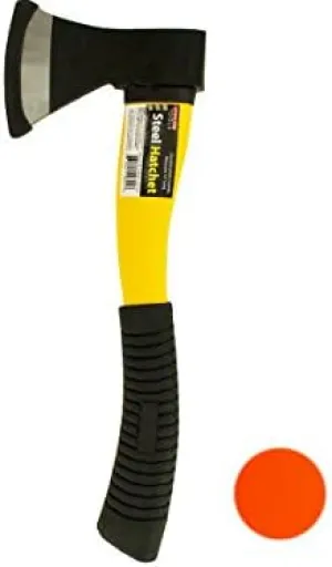 Steel Hatchet with Contoured Plastic Handle - Pack of 12