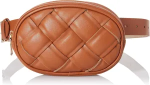 Steve Madden Women's Basket Weave Belt Bag