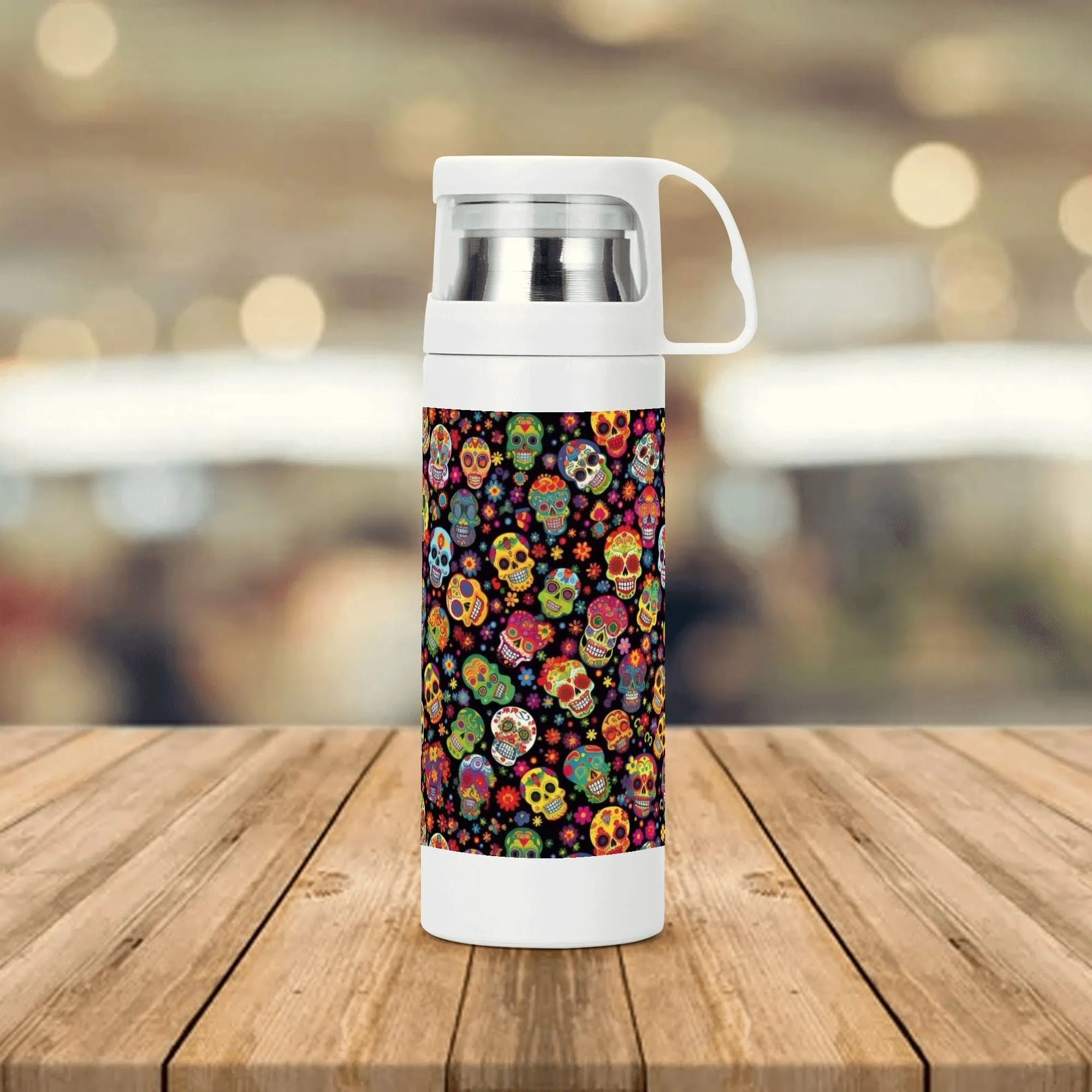 Sugar Skulls Insulation Water Bottle