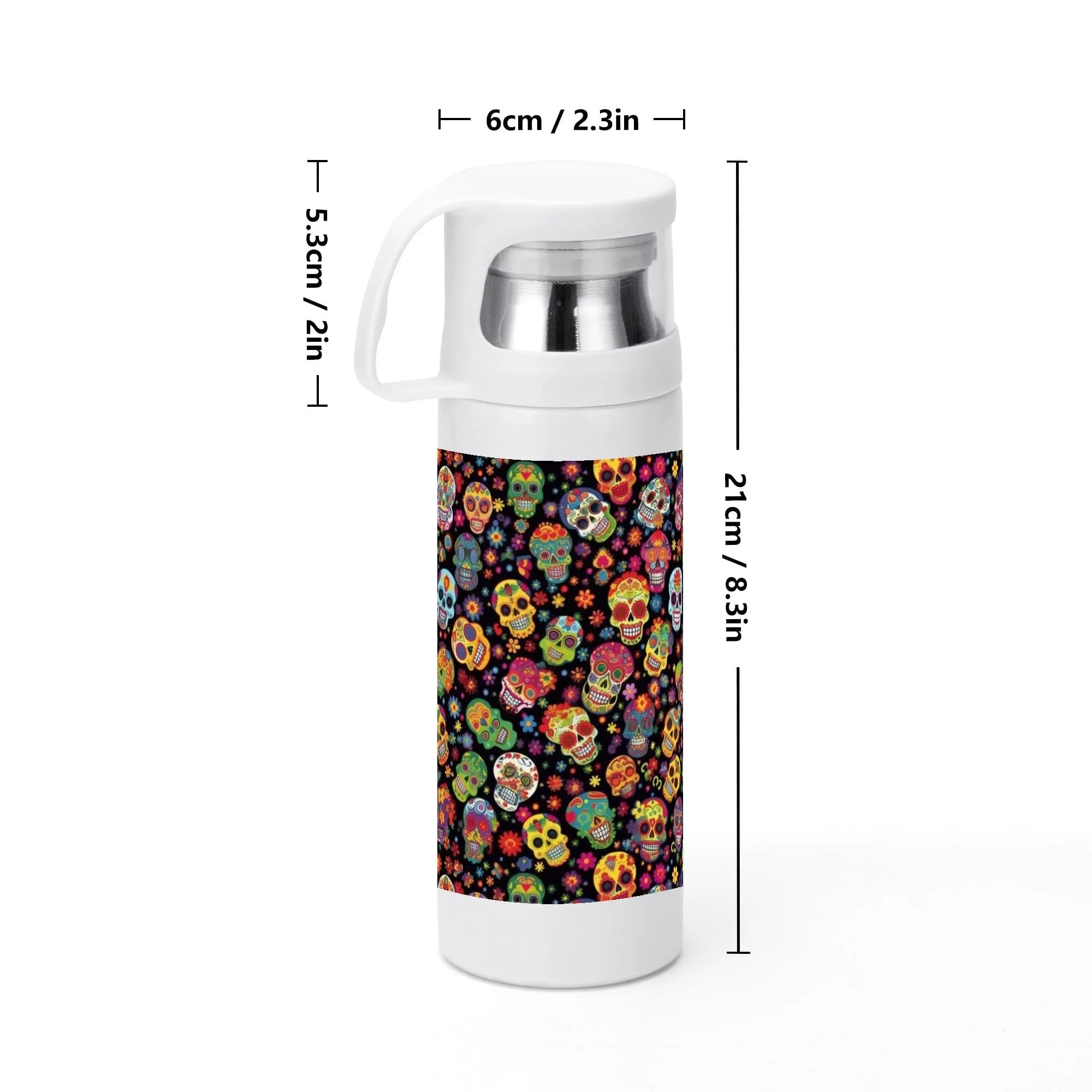 Sugar Skulls Insulation Water Bottle