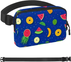 Summer Fruit-1838 Belt Bag for Men and Women Fanny Pack,Belt Bag with Adjustable Strap,Fashion Crossbody Everywhere Belt Bag for Travel Outdoors Running Hiking