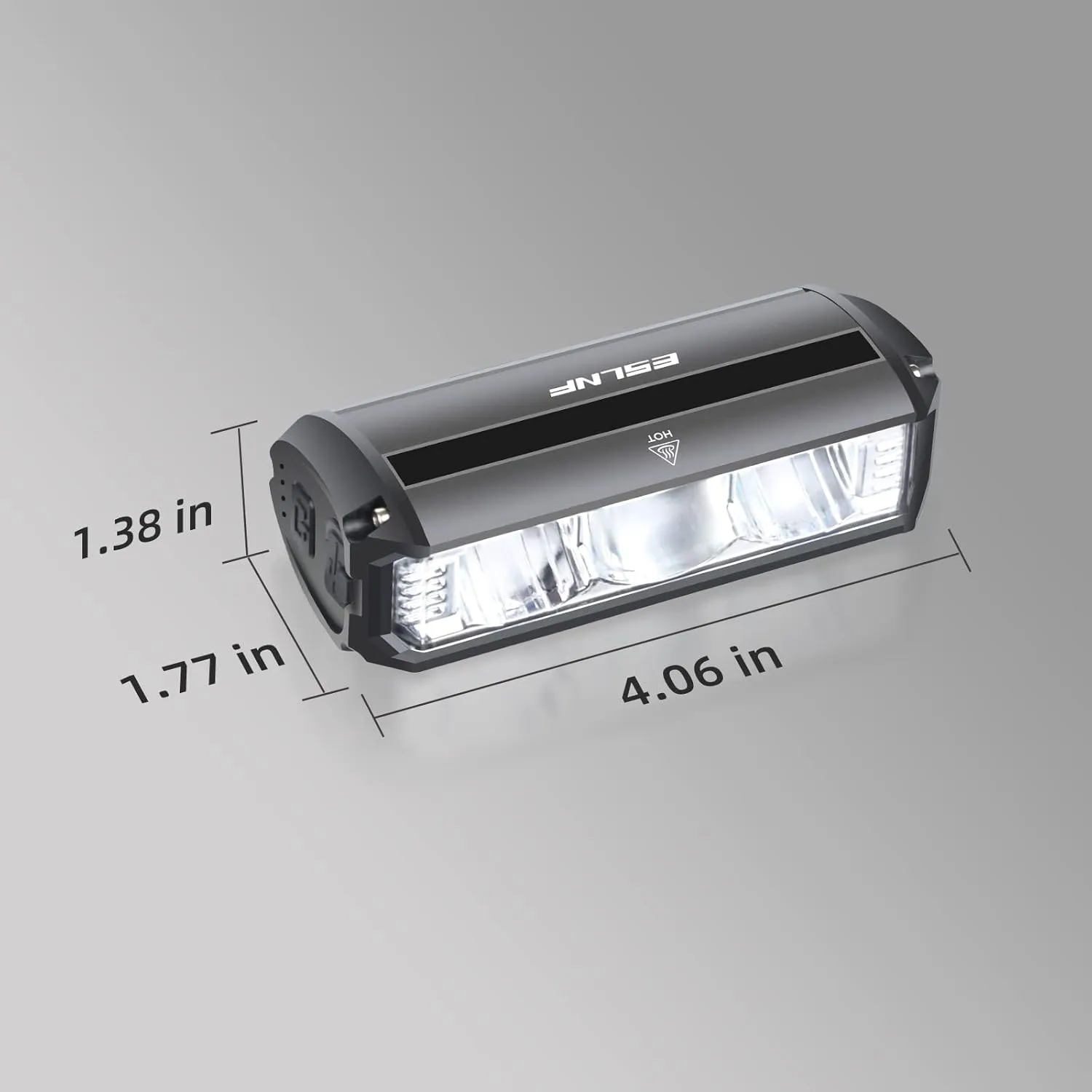 Super Bright LED Bike Light USB Rechargeable Bicycle Headlight-5 Modes, Easy to Install,IPX5 Waterproof,Road Safety