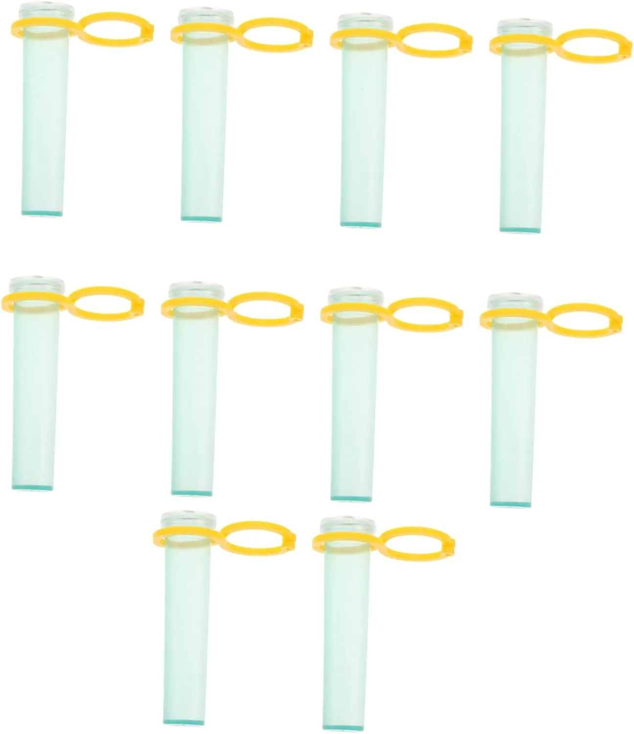 SUPVOX Flower Growing Tube Fresh Tube Preservation Growing Tube Plastic Nutrition Tube 100 Sets Flower Water Tube Random