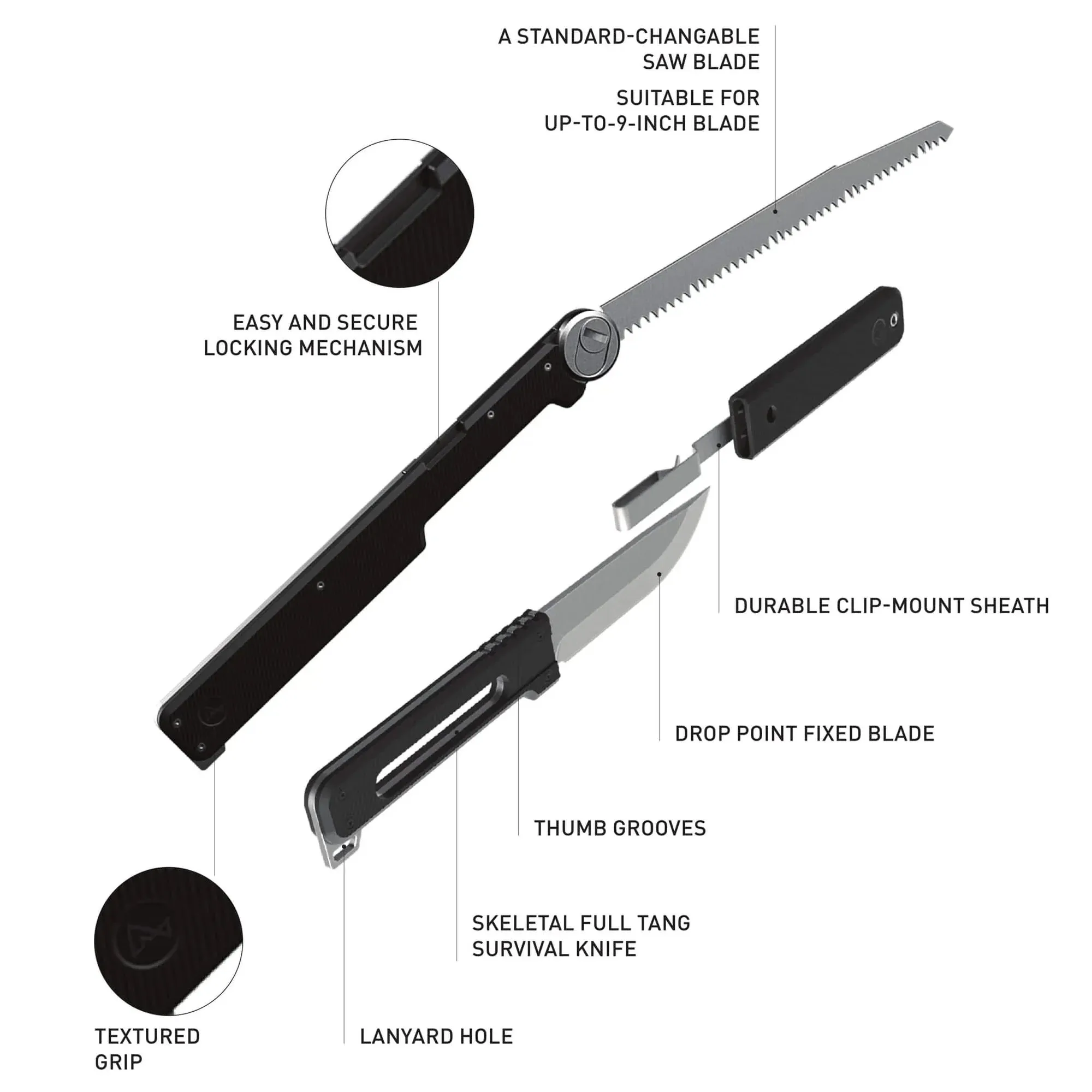 Survival Camping Defense Tools PRO