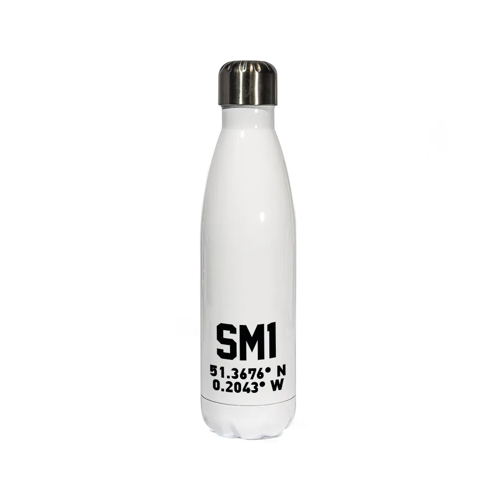 Sutton United Coordinates Water Bottle