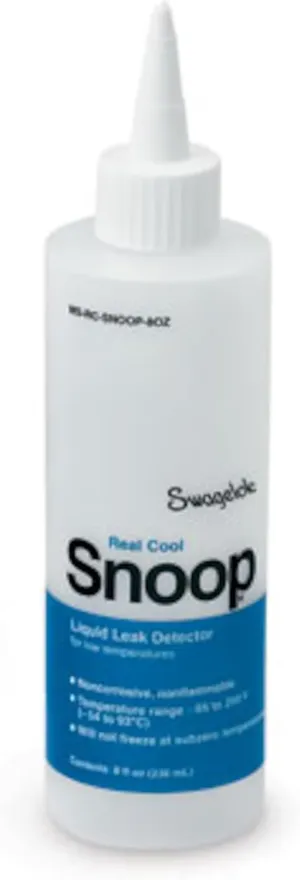 Swagelok Real Cool Snoop Liquid Leak Detector, 8 oz. (236 mL) Bottle