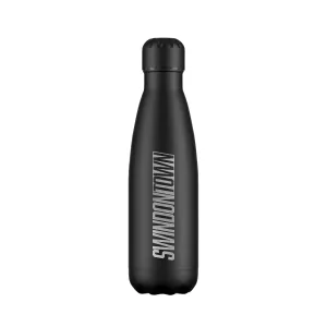 Swindon Town Engraved Water Bottle - Black