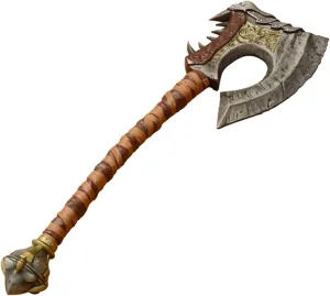 Sword Valley Grommash Hellscreem Warcraft Tomahawk/Blood Yroar War Vivid Details Cosplay Props