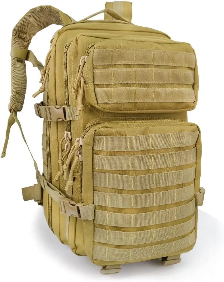 Tactical Backpack Waterproof Army Molle Assault Pack Bug Out Survival Bag Backpack