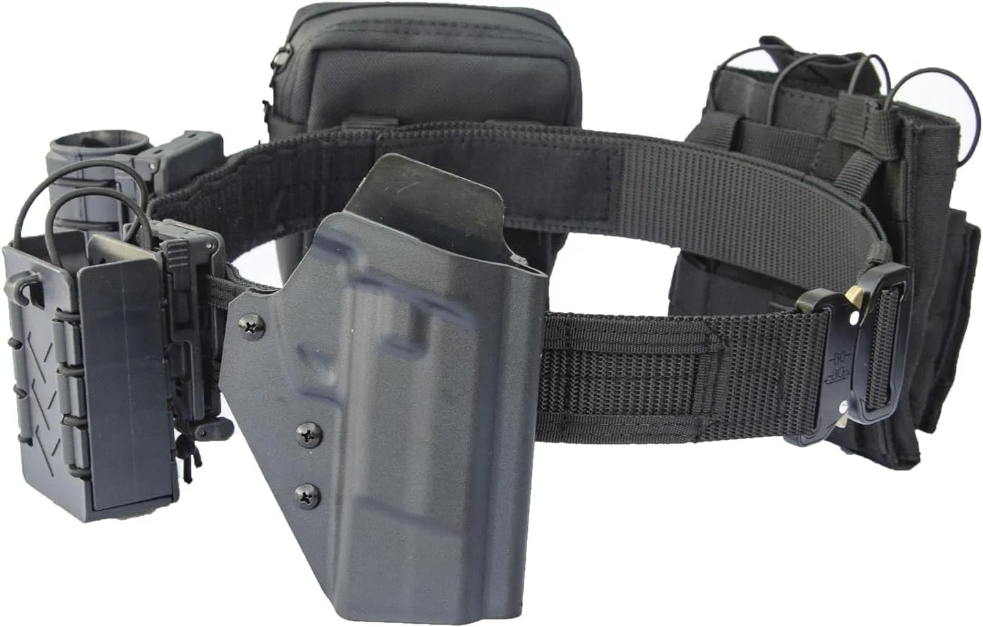 Tactical Battle Belt 1.75" - with 1.5" Inner Belt,Quick-Release Molle Nylon Gun Rigger Belt for Combat,Duty Belts
