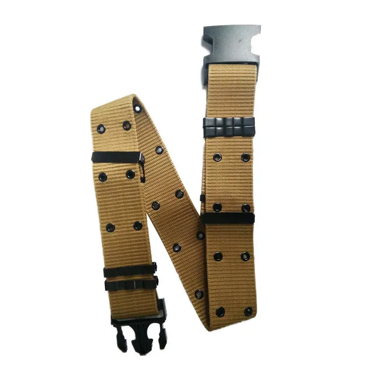 Tactical belt S outdoor black training security armed belt nylon CS