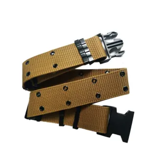 Tactical belt S outdoor black training security armed belt nylon CS