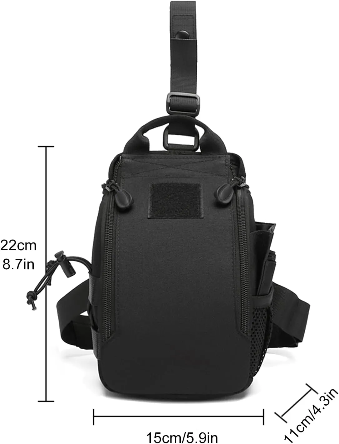 Tactical Drop Leg Waist Bag, First Aid Kit,Multifunctional Tactical Thigh Hip Outdoor Trauma Medical Bag,for Outdoors Camping,Hiking,Cycling (Black)