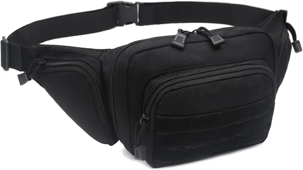 Tactical Fanny Pack Military Tactical Waist Bag Shoulder Bag Molle EDC Pouches for Men