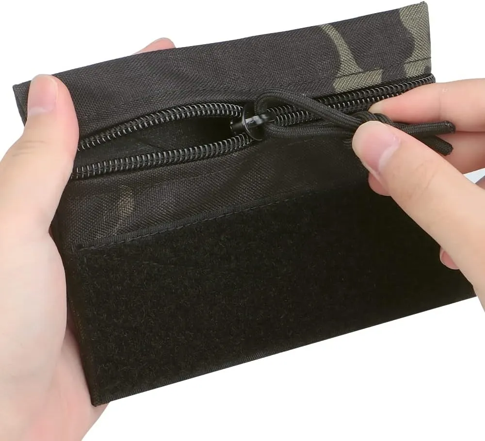Tactical First Aid Kit/EDC Tool Sundry Storage Small Pouch,Outdoor Military Airsoft Paintball Extension Multifunction Portable Accessory Bag