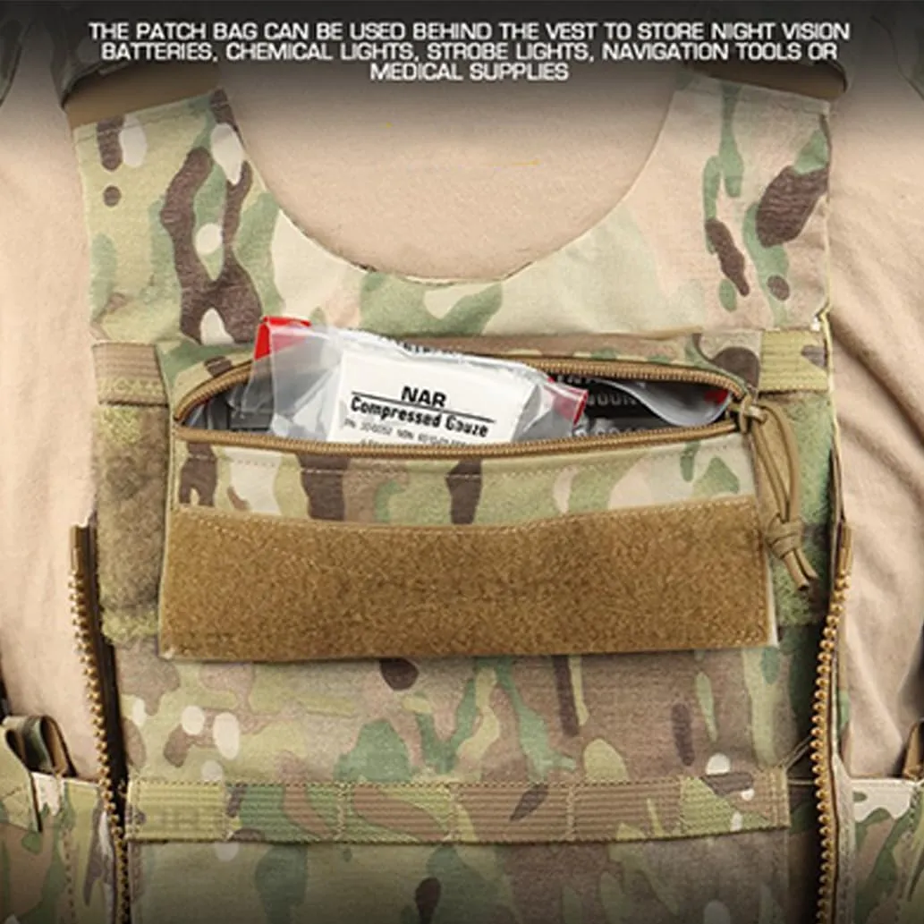 Tactical First Aid Kit/EDC Tool Sundry Storage Small Pouch,Outdoor Military Airsoft Paintball Extension Multifunction Portable Accessory Bag