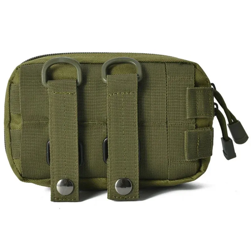 Tactical Molle Waist Bag - Cellphone Holder & First Aid Pouch