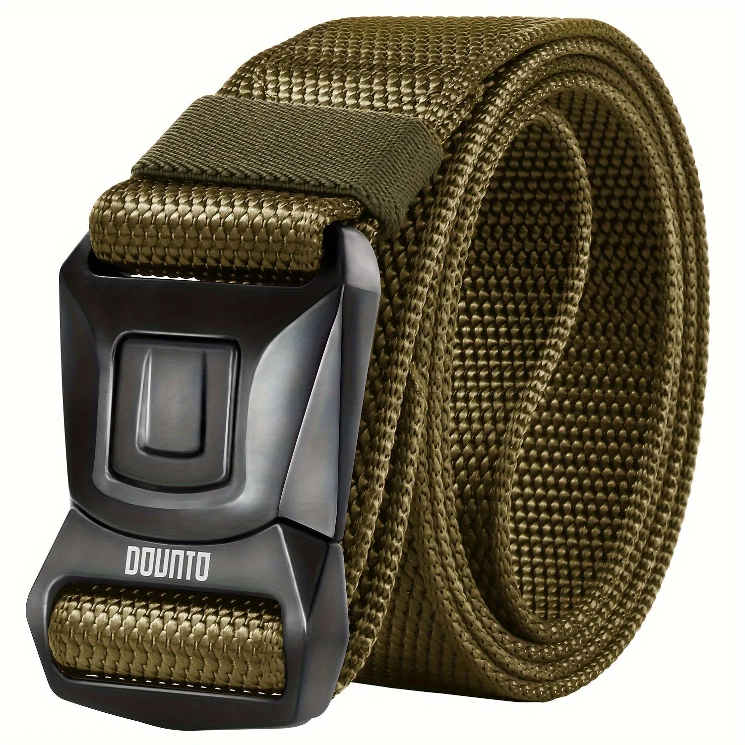 Tactical Quick Release Belt for Men Nylon Alloy Buckle Outdoor Training
